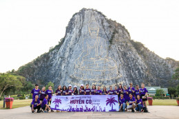 Nhân viên Huyền Cò Group du xuân 2019 tại Thái Lan