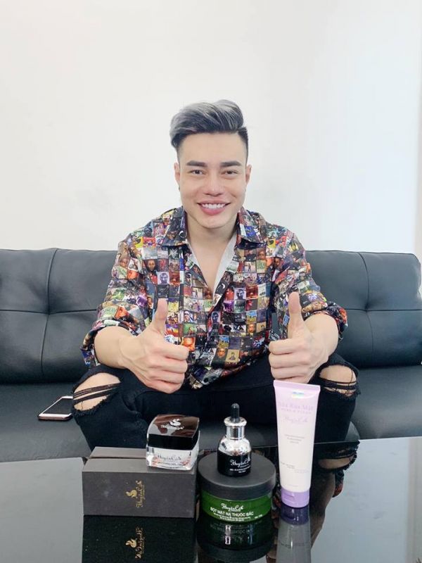 Lê Dương Bảo Lâm yêu thích Mỹ phẩm Huyền Cò