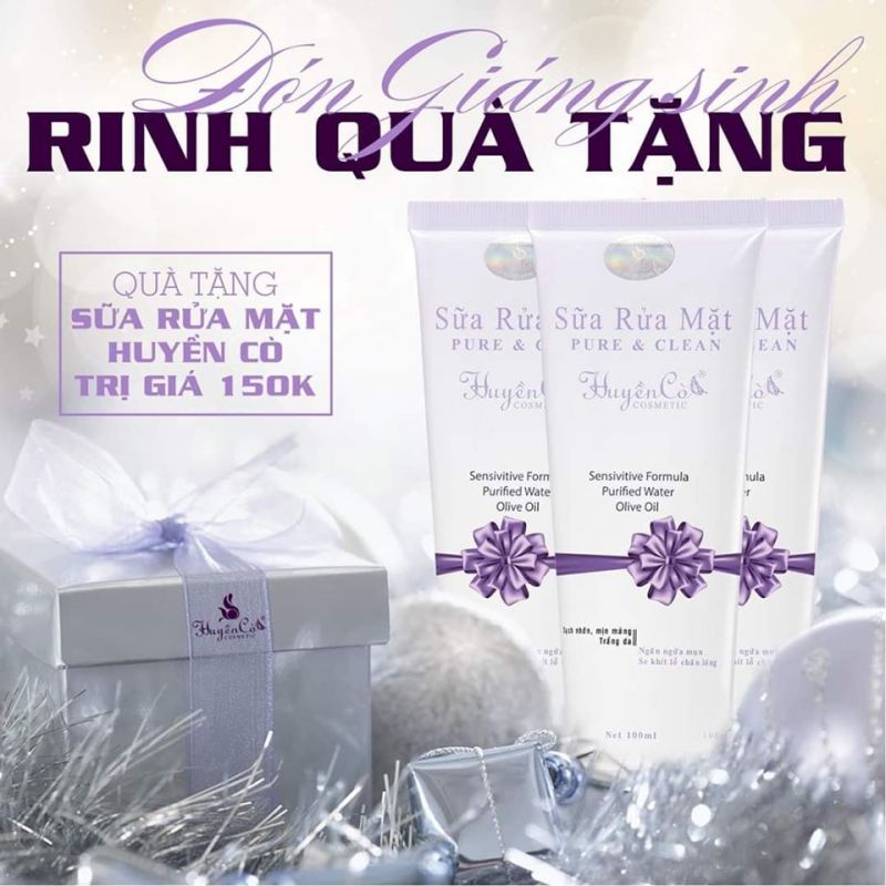 Tặng sữa rửa mặt